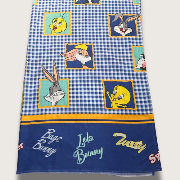 Vintage Looney Tunes Twin Flatsheet - Picture 1 of 3